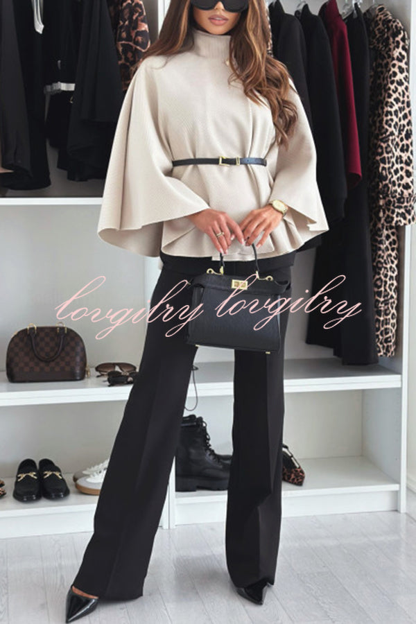 Gemma™ Elegante Top in Stile Cape per Donne