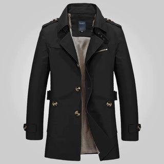 Jesse™ Trench Coat Classico con Stile Senza Tempo