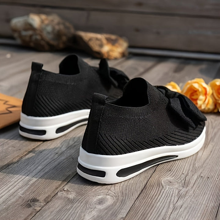 Suzanne | Sneakers leggere con dettaglio nodo