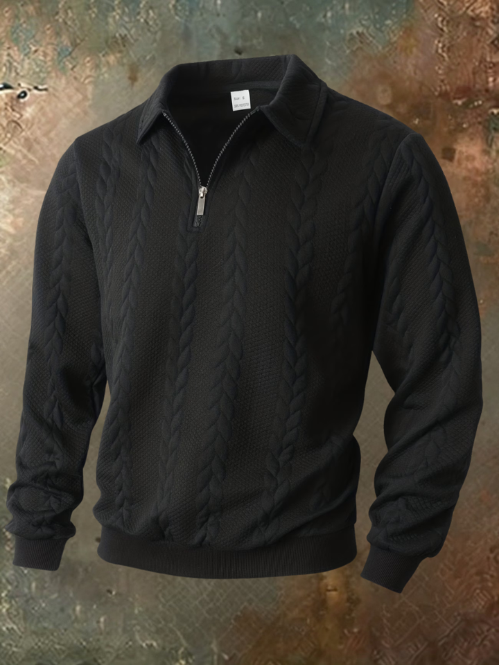 Julian | Maglione Elegante da Uomo con Motivo a Treccia