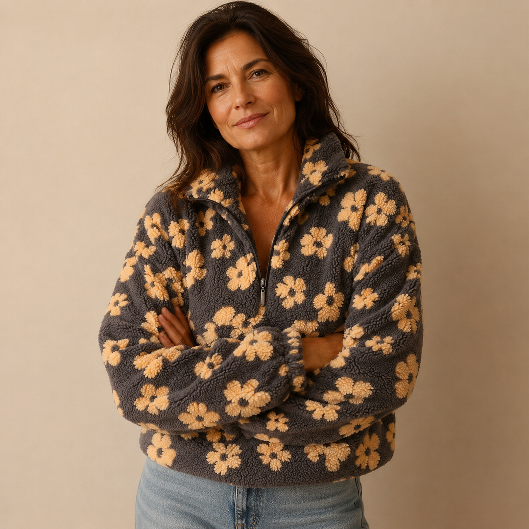 Sofia | Maglione a Fiori Autunno Donne