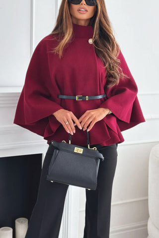 Gemma™ Elegante Top in Stile Cape per Donne
