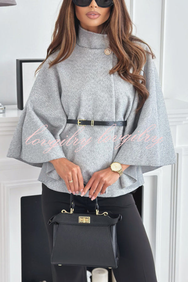 Gemma™ Elegante Top in Stile Cape per Donne