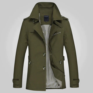 Jesse™ Trench Coat Classico con Stile Senza Tempo