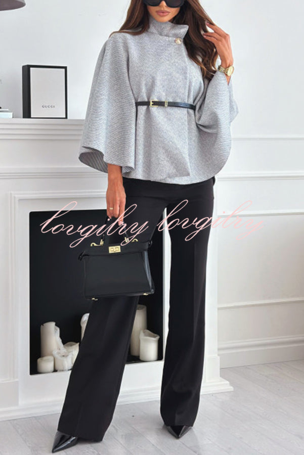 Gemma™ Elegante Top in Stile Cape per Donne