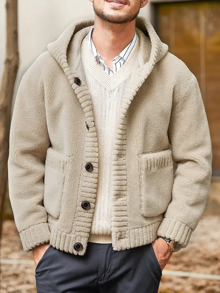 Julian™ Giacca a Hoodie In Maglia da Uomo