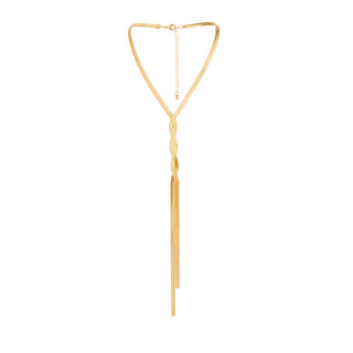 Liliane | Collana a maglie attorcigliate