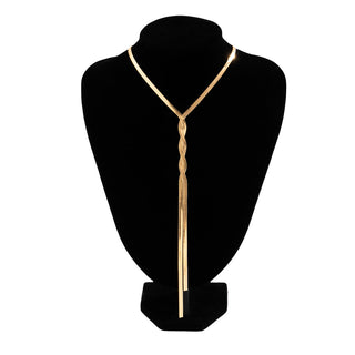 Liliane | Collana a maglie attorcigliate