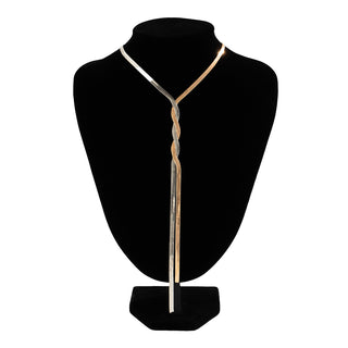 Liliane | Collana a maglie attorcigliate