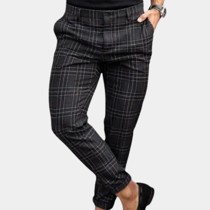 Archie™ Pantaloni a Quadri Eleganti per Uomini