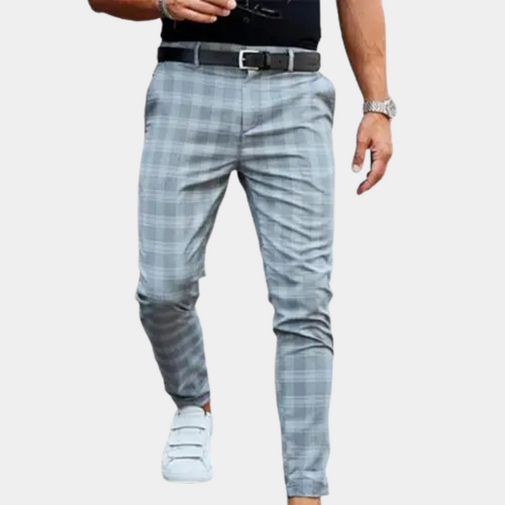 Archie™ Pantaloni a Quadri Eleganti per Uomini