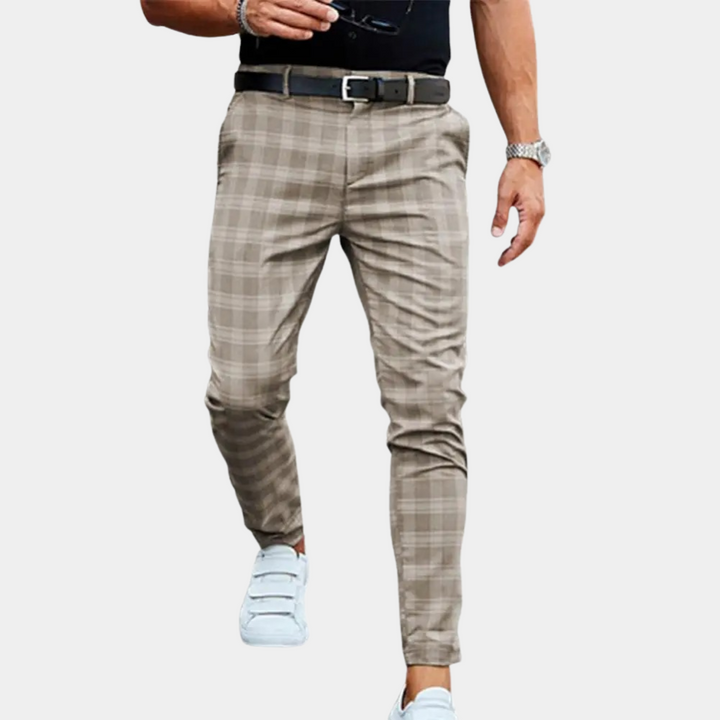 Archie™ Pantaloni a Quadri Eleganti per Uomini