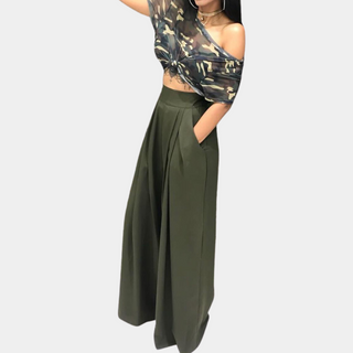 Victoria™ Pantaloni Palazzo Eleganti Donna