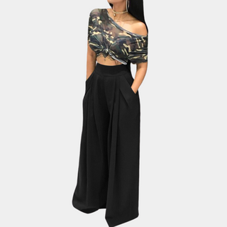 Victoria™ Pantaloni Palazzo Eleganti Donna