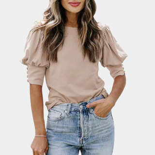T-Shirt Donna Autumn™ con Maniche Ruffle