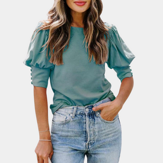 T-Shirt Donna Autumn™ con Maniche Ruffle