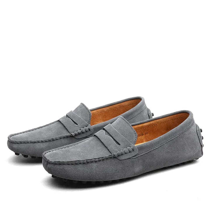 Hugo - mocassini in suede stile italiano