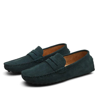 Hugo - mocassini in suede stile italiano