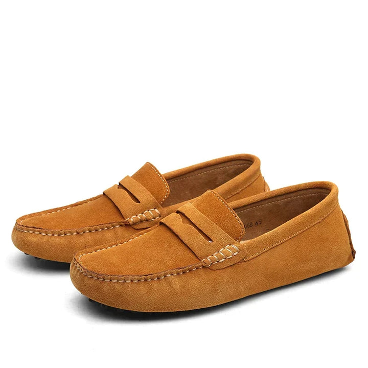 Hugo - mocassini in suede stile italiano