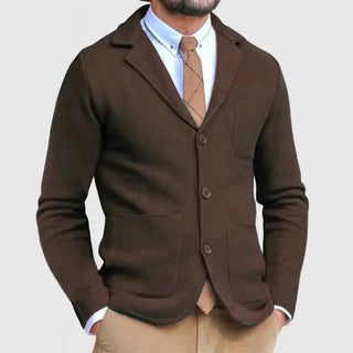 Maurits™ Giacca da Uomo in Maglia con Fodera Sherpa