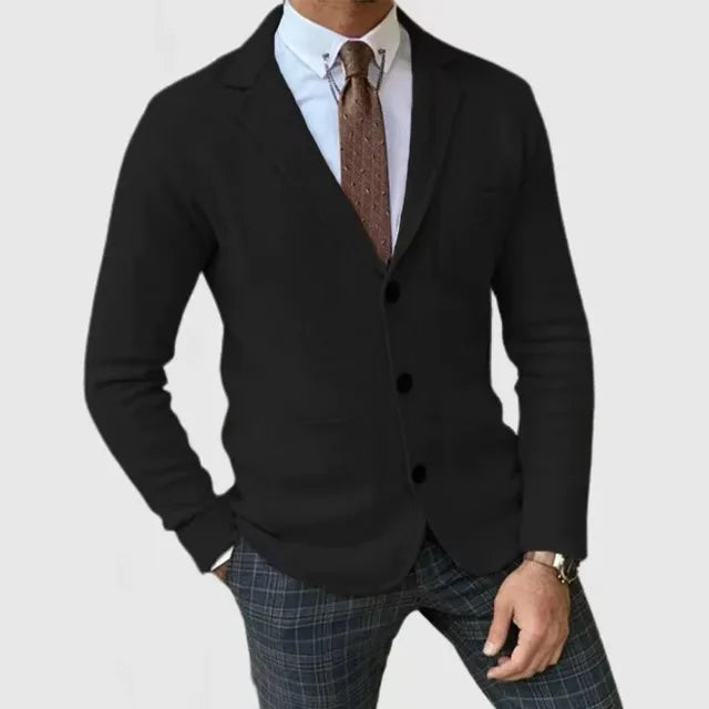 Maurits™ Giacca da Uomo in Maglia con Fodera Sherpa