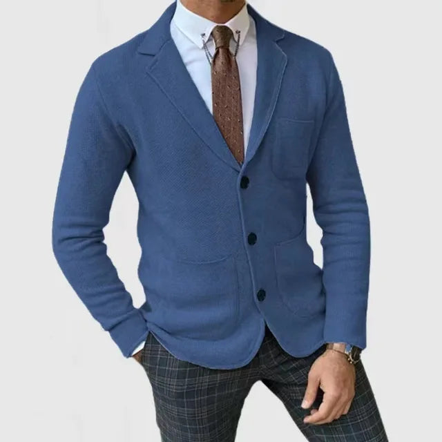 Maurits™ Giacca da Uomo in Maglia con Fodera Sherpa