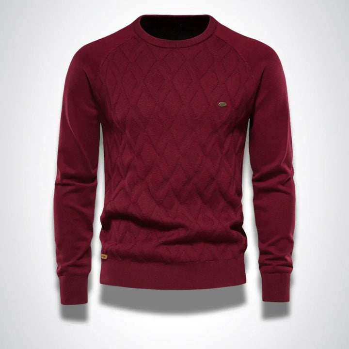 Jurre™ Maglione Elegante in Maglia per Uomo