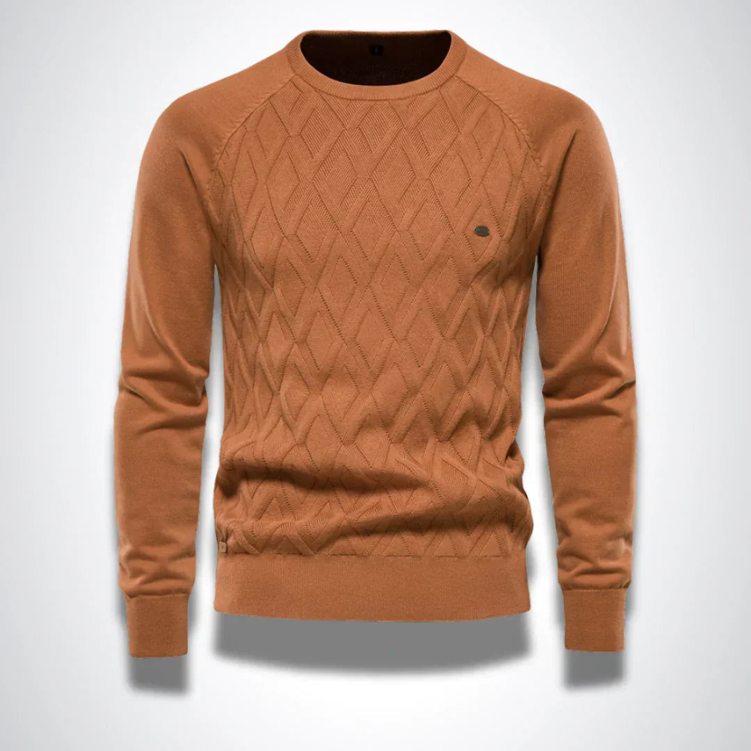 Jurre™ Maglione Elegante in Maglia per Uomo