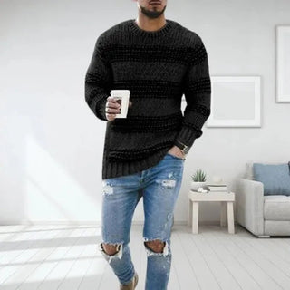 Sven™ Maglione Striato Elegante da Uomo