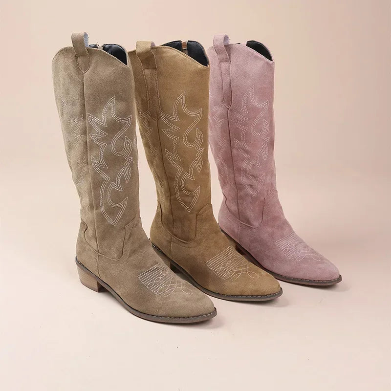 WildWest Chic | Stivali da Cowboy Eleganti per Donne