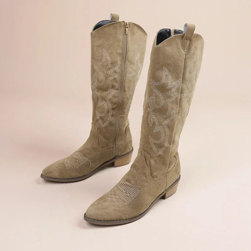 WildWest Chic | Stivali da Cowboy Eleganti per Donne