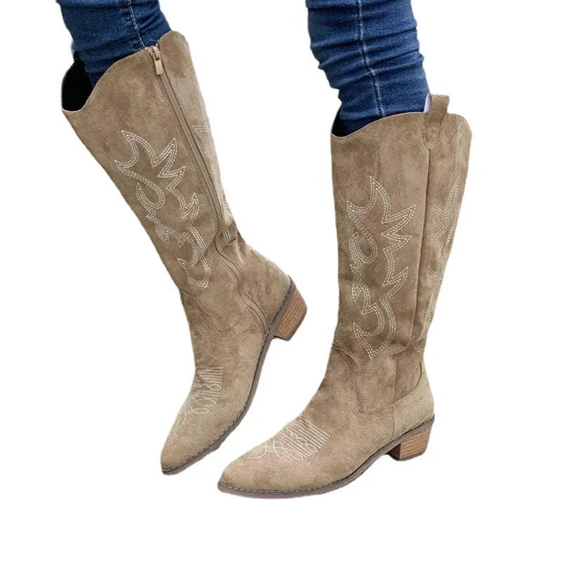WildWest Chic | Stivali da Cowboy Eleganti per Donne