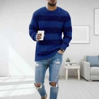 Sven™ Maglione Striato Elegante da Uomo