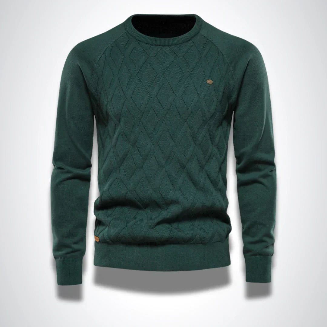 Jurre™ Maglione Elegante in Maglia per Uomo