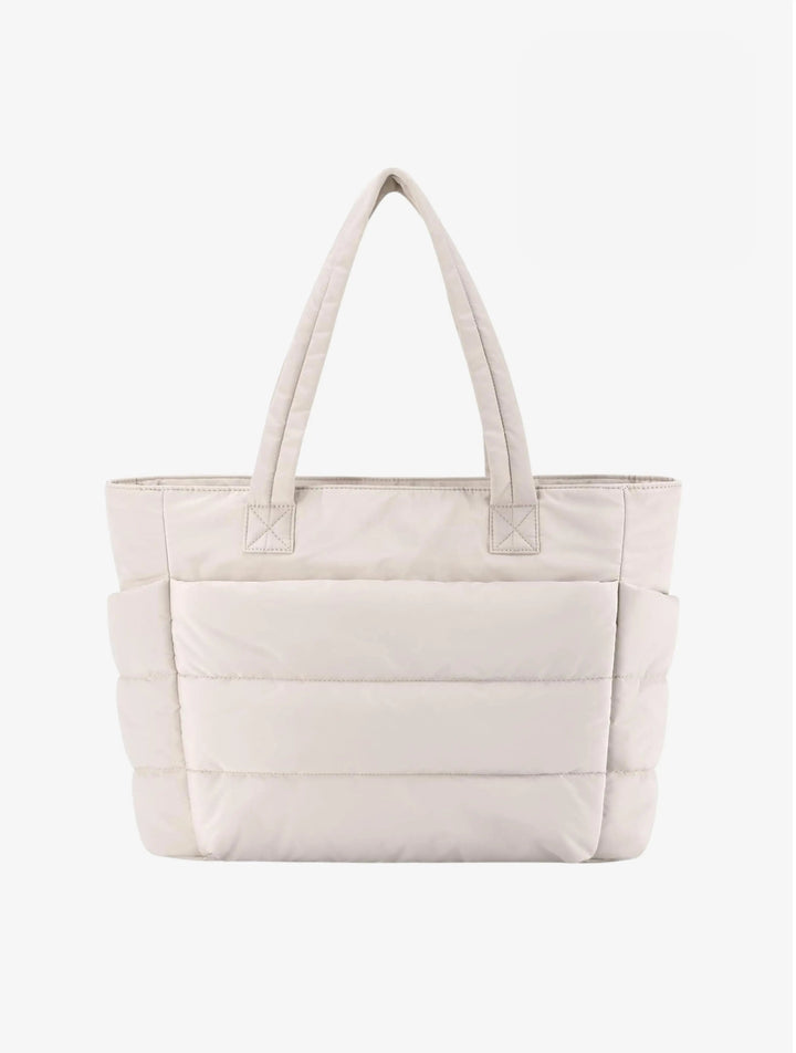 Lily | Borsa a spalla imbottita con tasche laterali