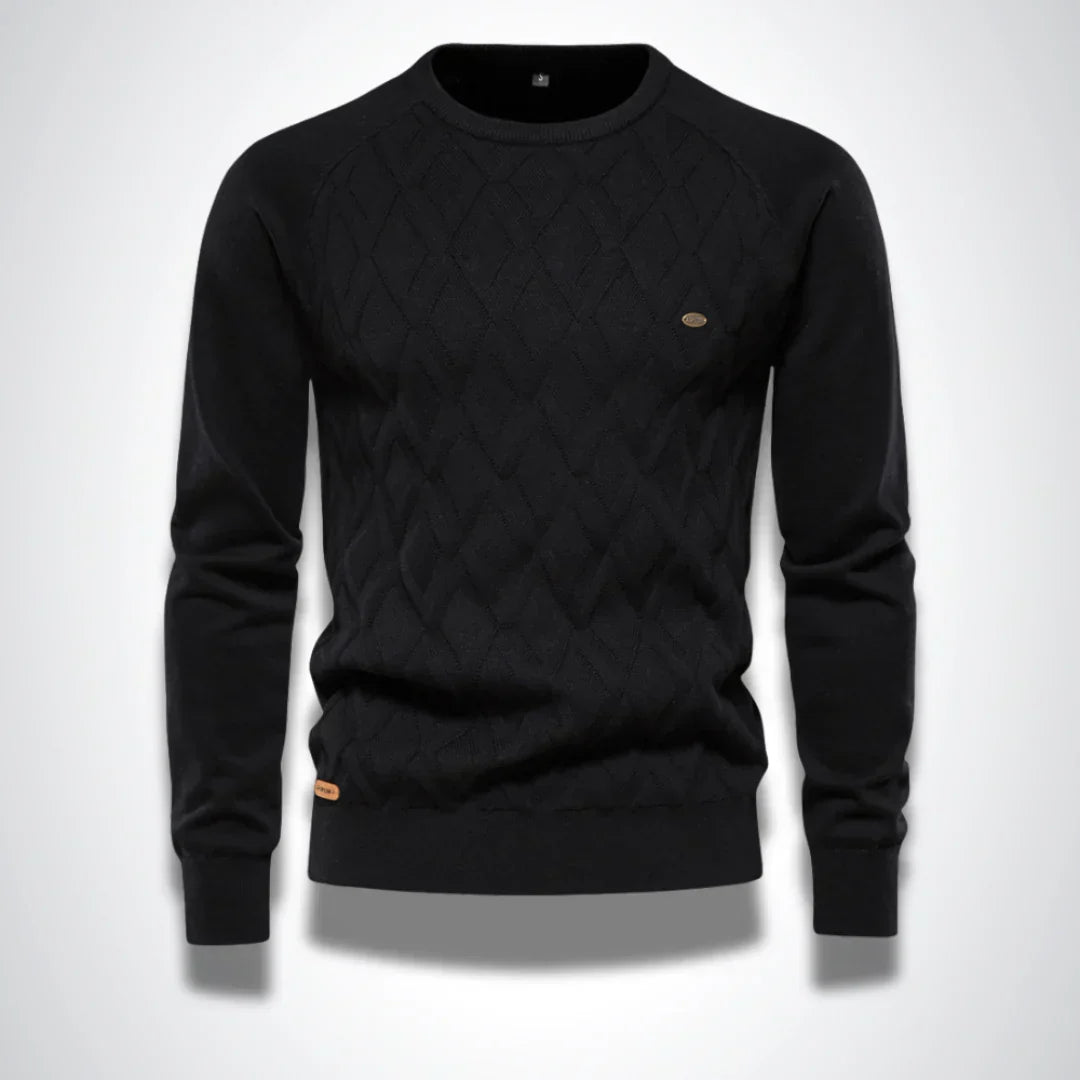 Jurre™ Maglione Elegante in Maglia per Uomo