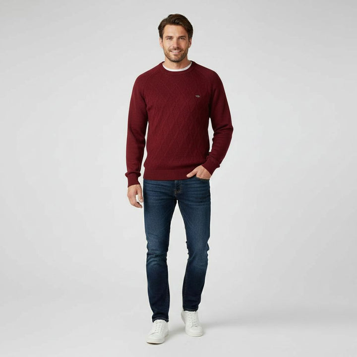 Jurre™ Maglione Elegante in Maglia per Uomo