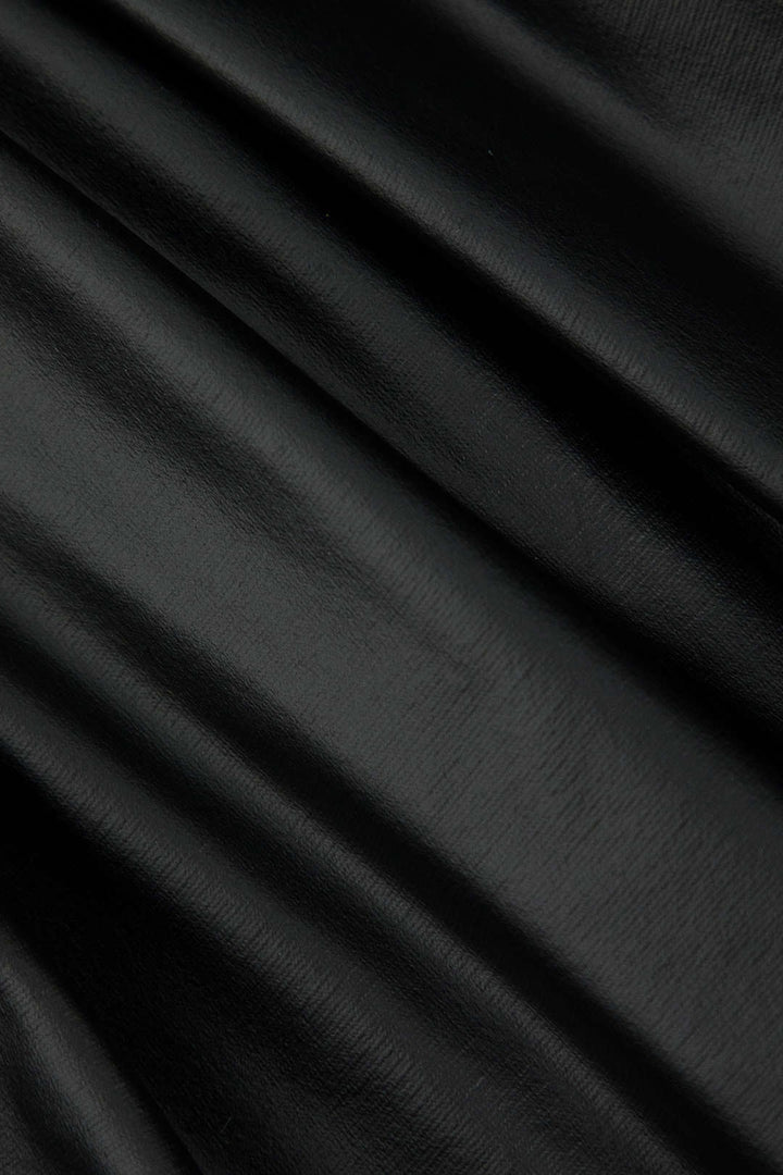 Cordula | Gonna Mini a Palloncino in Ecopelle con Vita Elastico
