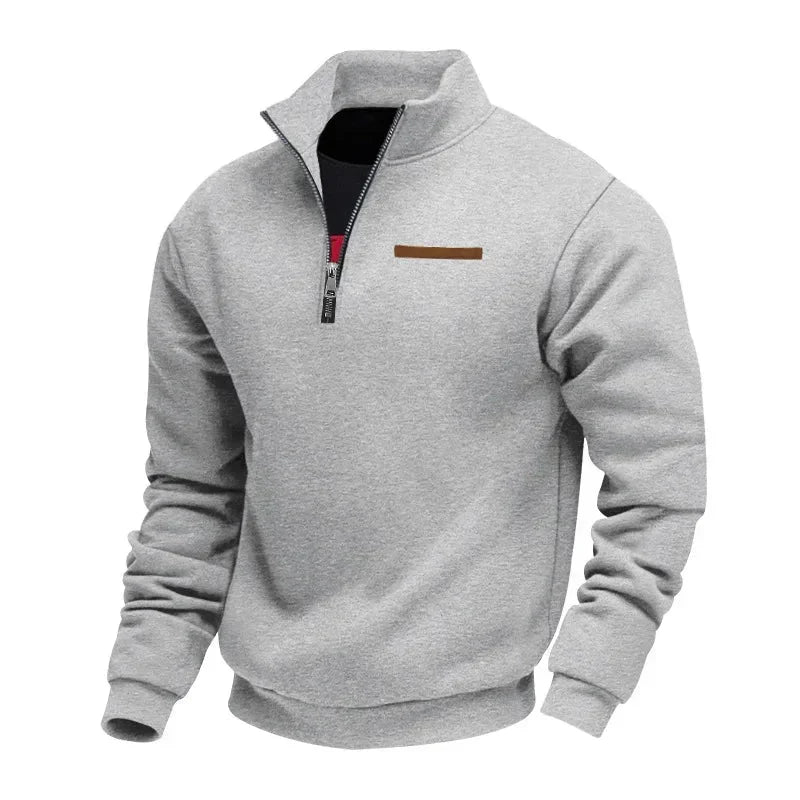 Adrian | Maglione casual in pile per uomo