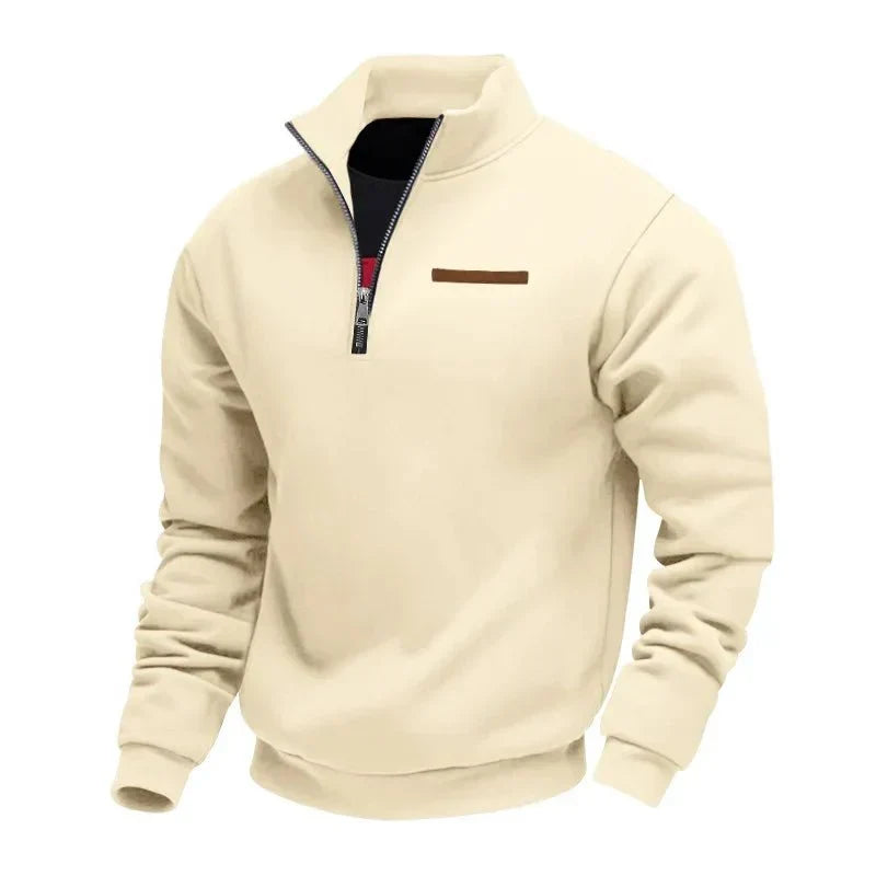 Adrian | Maglione casual in pile per uomo
