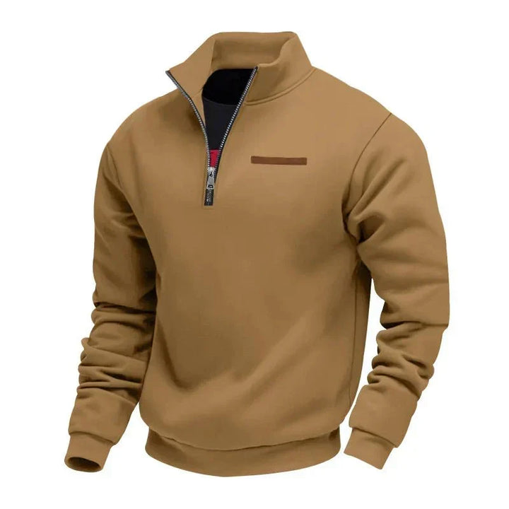 Adrian | Maglione casual in pile per uomo