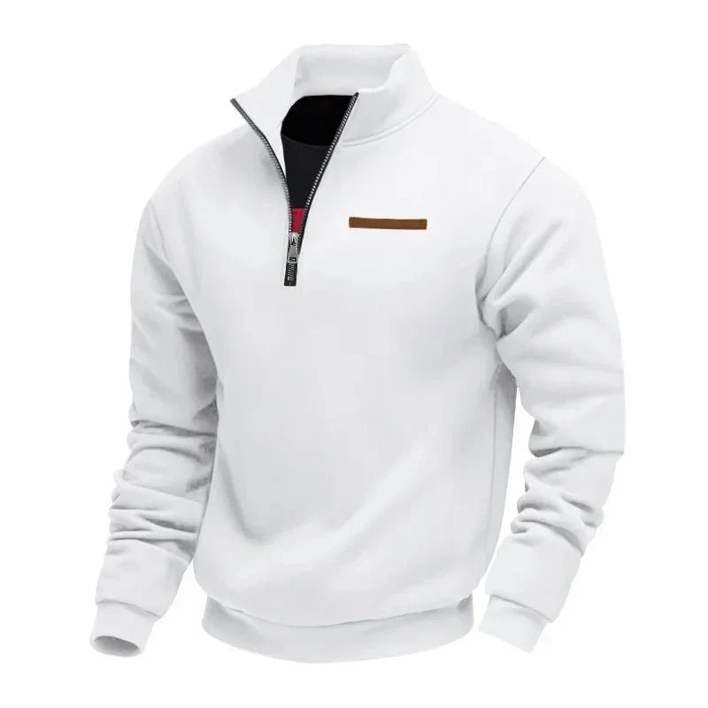 Adrian | Maglione casual in pile per uomo