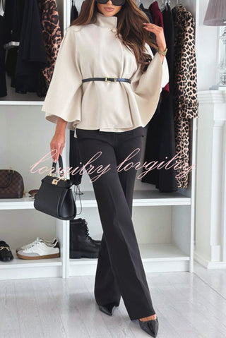 Gemma™ Elegante Top in Stile Cape per Donne