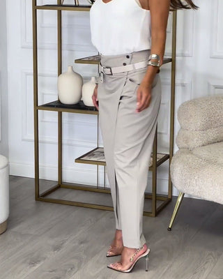 Daphne | Pantaloni Eleganti da Donna con Fascia in Vita