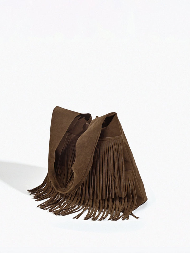 Isla | Borsa Hobo Boho con Frange