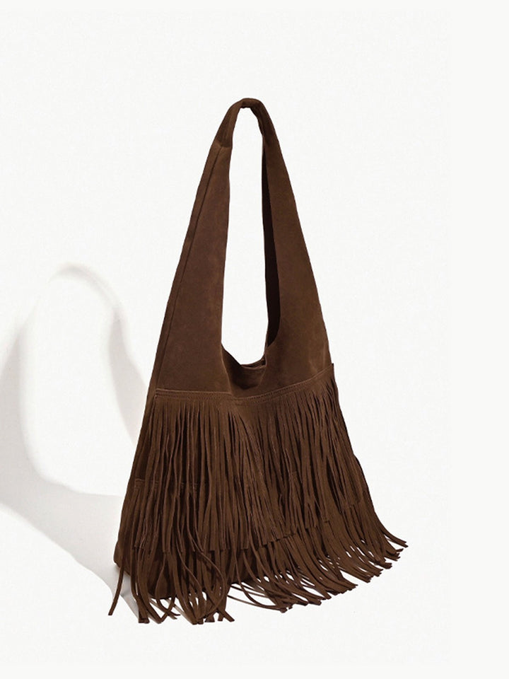Isla | Borsa Hobo Boho con Frange