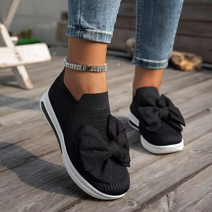 Suzanne | Sneakers leggere con dettaglio nodo