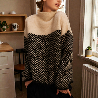 Isabelle | Elegante maglione a collo alto