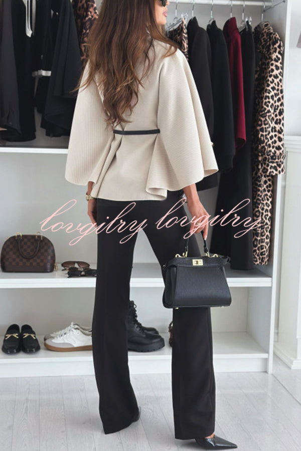 Gemma™ Elegante Top in Stile Cape per Donne