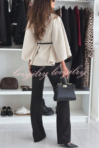 Gemma™ Elegante Top in Stile Cape per Donne